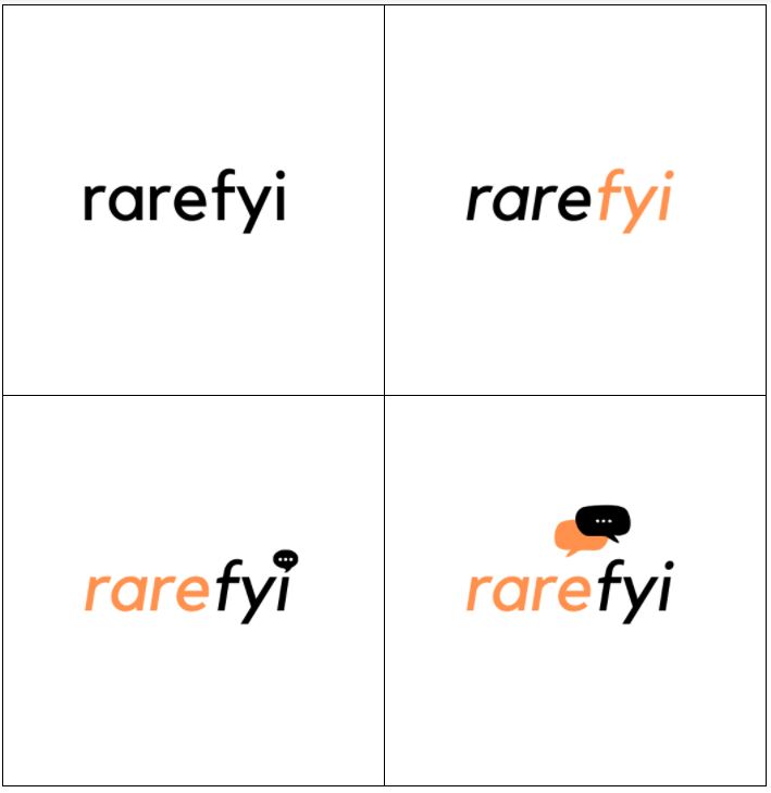 Rarefyi Logo Progression